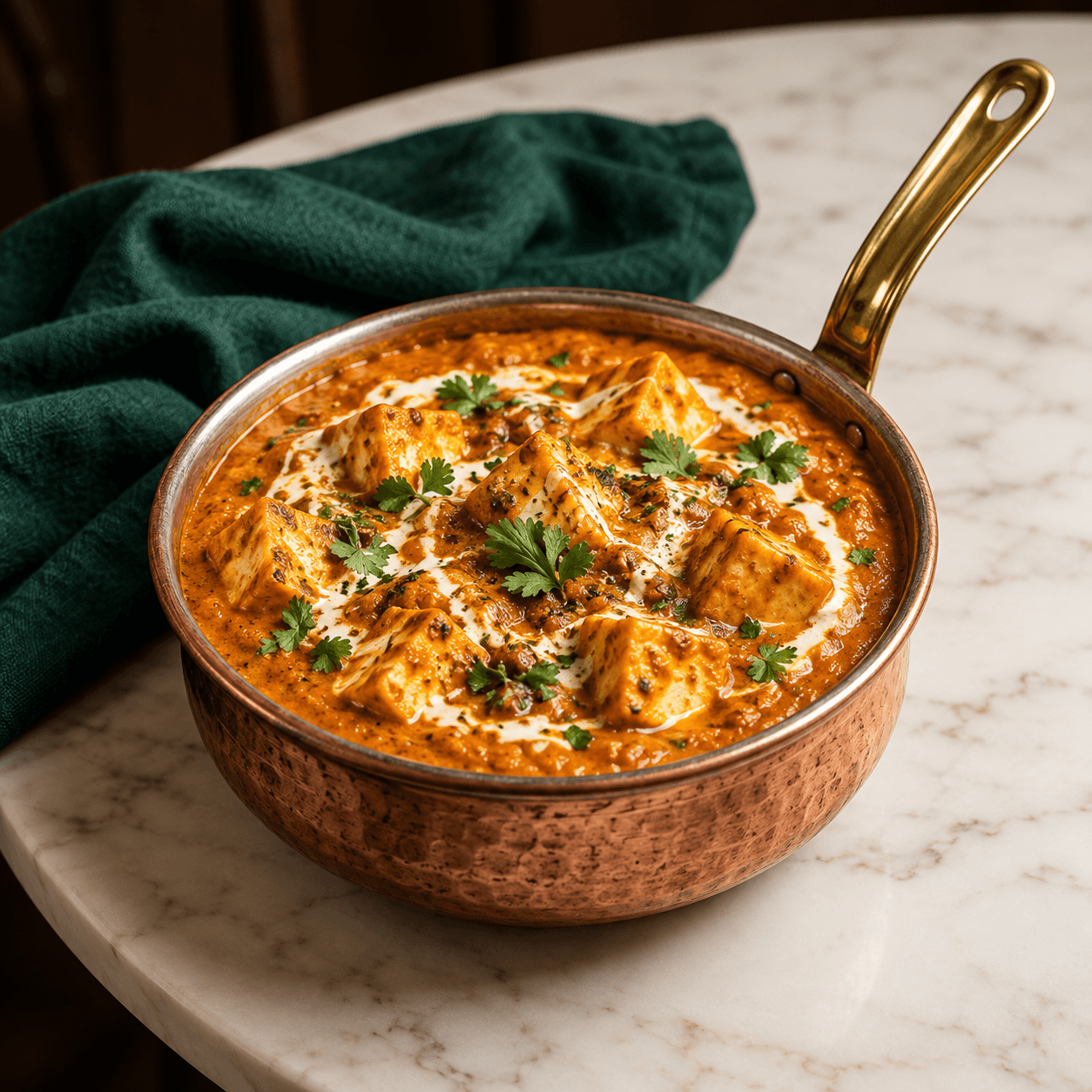 Paneer Lajawab, AI-generated illustrative serving image